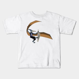 DINOMETAL - PTERANODON (No Background) Kids T-Shirt